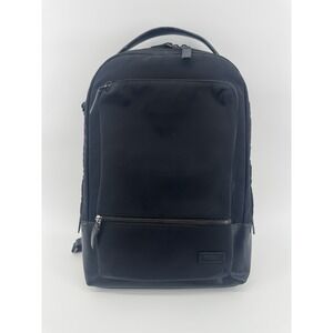 Tumi Harrison Bates Backpack Laptop Carry Bag Nylon Leather Black